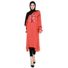 2018 Design Floral marokkanischen Kaftan muslimischen Frauen Kleid Abaya von Jeddah